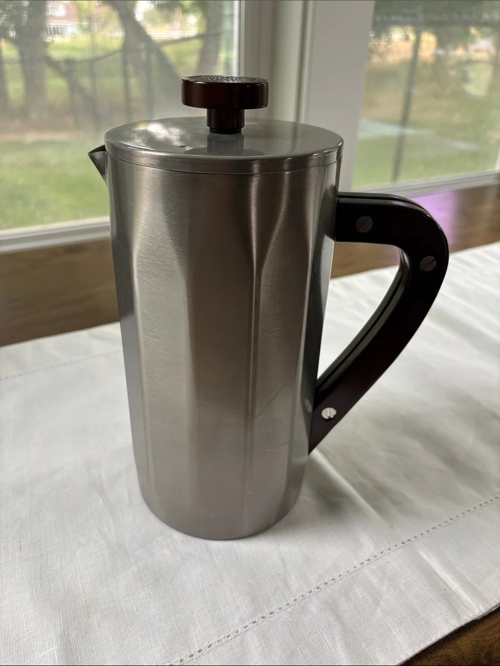 Starbucks Stainless Steel Coffee Press with Black Handle